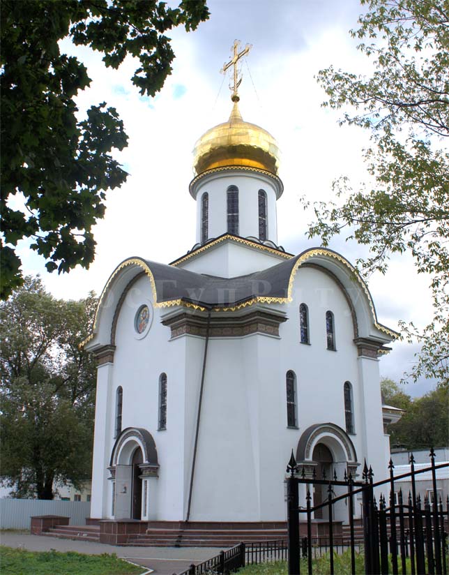 Церковь на Кузьминское кладбище