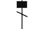Крест металлический №01