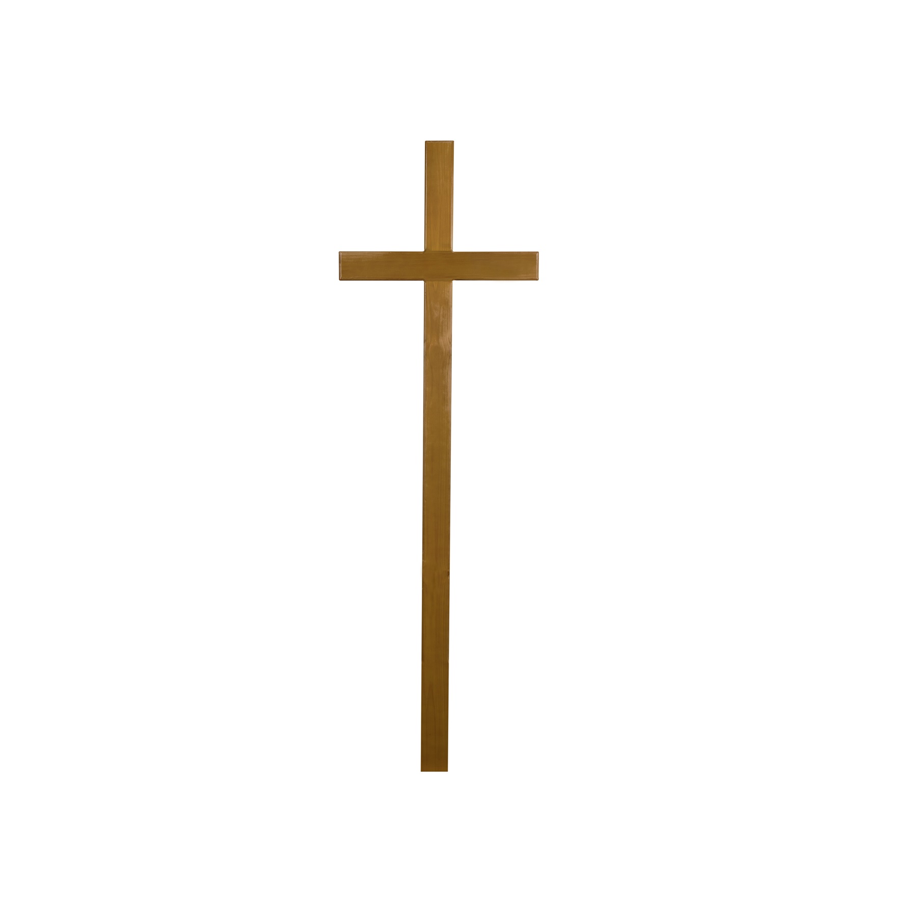 Крест на могилу дубовый Католический КДД-05