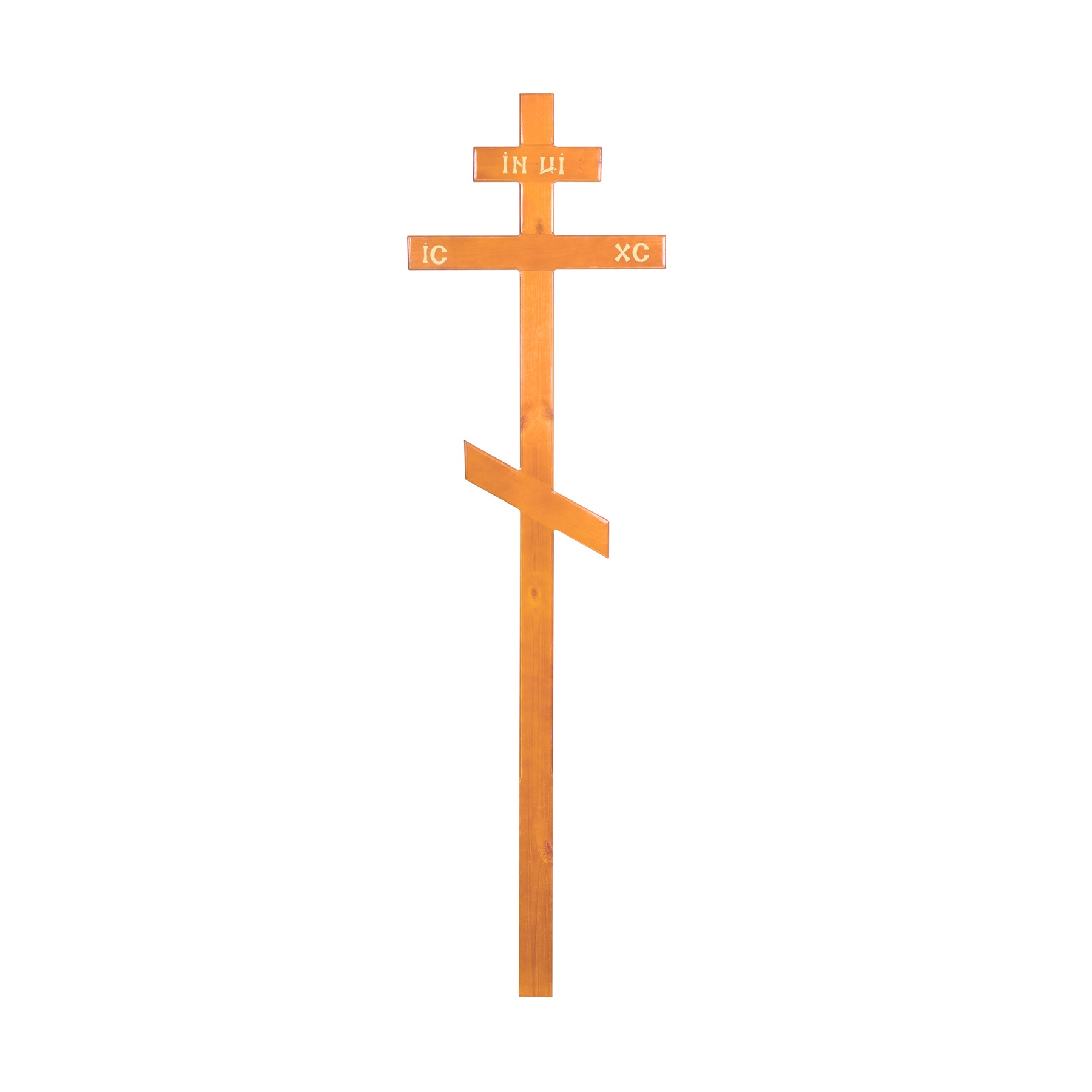 Крест на могилу сосновый высокий КДС-09